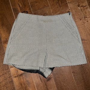 Gingham skort